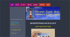 Desktop Screenshot of amrumer-puzzle-shop.de