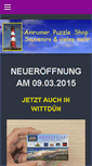 Mobile Screenshot of amrumer-puzzle-shop.de